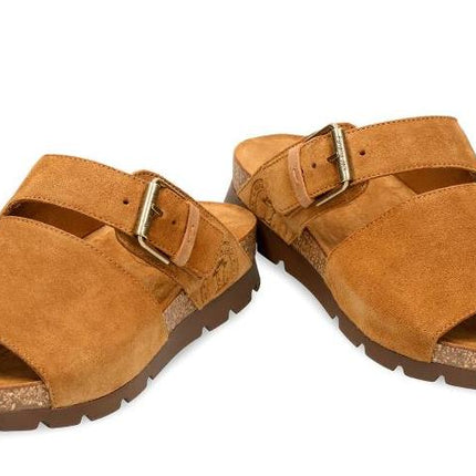 Sandals for Saturn in Serraje Leather