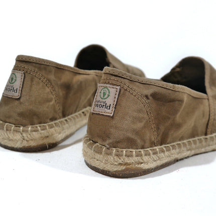 Zapatillas de algodón orgánico con piso de yute - Zapaterías Cortés