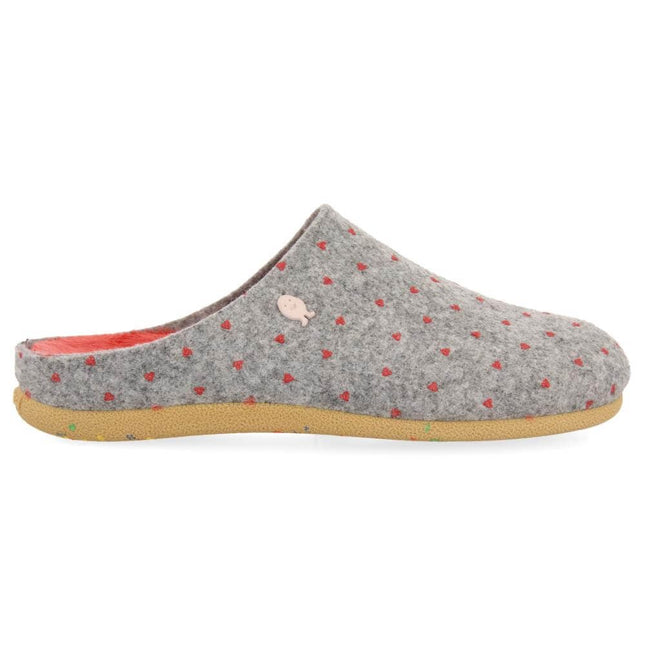 Women's house shoes with hittisau hearts
