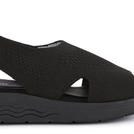 Black Spherica Sandals for Women
