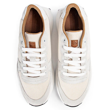 Sneakers Inés blanco multimaterial