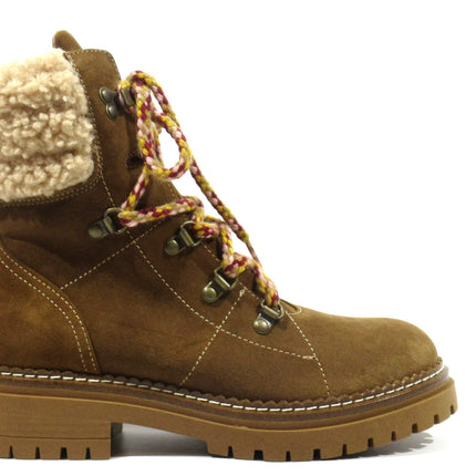 Mountain Ankle Boots in Women's Leather Serraje