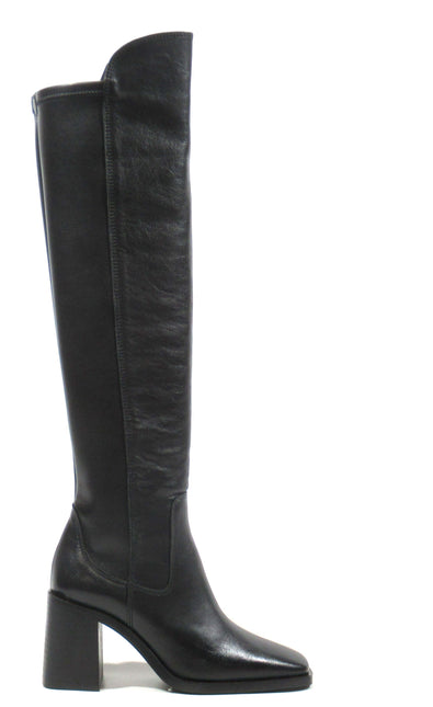 Mosqueteras Boots Susanne in black leather