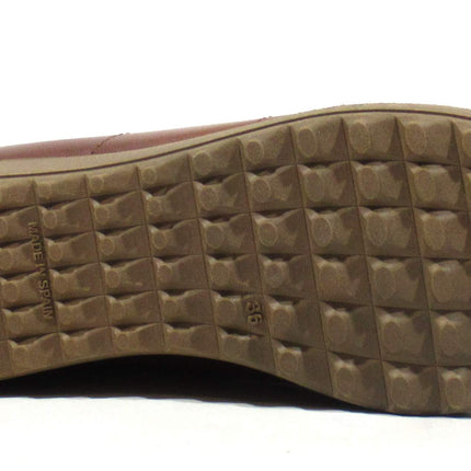 Brown leather sports for women
