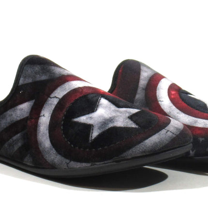 Zapatillas de casa para hombre Capitán América