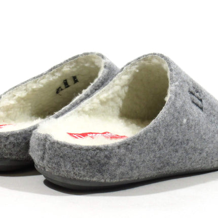 Men's barefoot house shoes in felt fabric