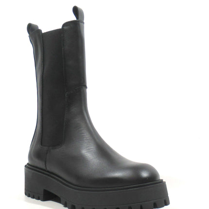 Chelsea Boots in Black Leather for Women 5100