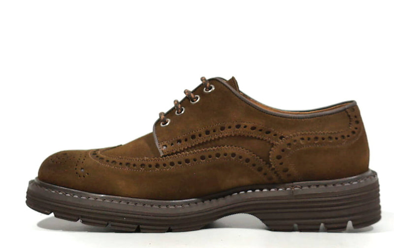 BLUCHER PALA VEGA shoes for brown serraje