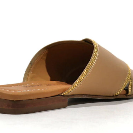 Flat albuferah skin sandals