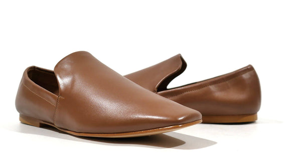 Zapatos para mujer estilo babuchas en piel cuero