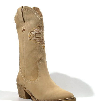 Mexican Cowboy suede boots 