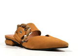 ARABELLA DISCALONATED Shoes with buckle ornament
